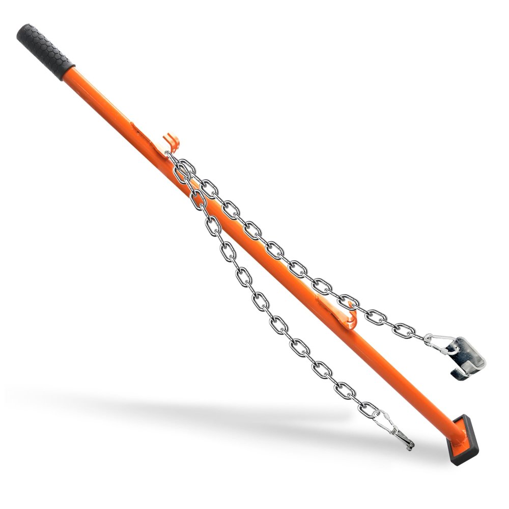 Desunqin 46.4inch Long Pulling Stick Tool, Boats and Cars Smoothing Tool, Universal Heavy Duty Auto Body Repair Tools for Bumper, Hood, Panel and Deck Dent Fix