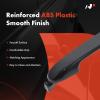 A-Premium Front Right Passenger Side Exterior Door Handle Compatible with Hyundai Elantra 2007-2010 Sedan, Genesis Coupe 2010-2016, Smooth Black, Replace# 82652-2H020-CA, 826522H020CA view 4