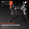 A-Premium Driver and Passenger Hood Hinges Compatible with Hyundai Elantra 2009 2010 2011 2012 Hatchback, Set of 2 Front Left and Right Side Hood Hinges, Replace# 79110-2L000, 79120-2L000 view 3
