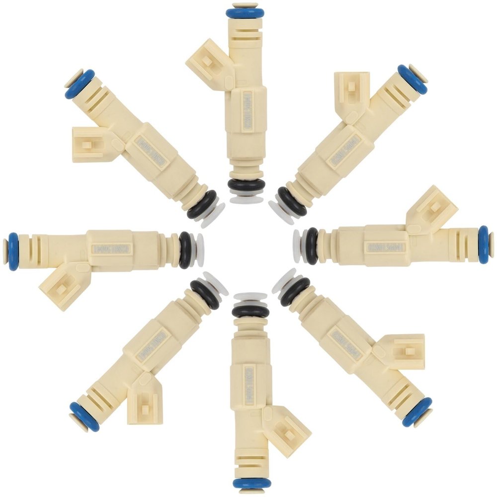 OCPTY Fuel Injectors Kit fit for 2003-2004 for Ford FJ805 8Pcs 4 Holes