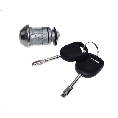 MotorCart Basics New Ignition Lock Cylinder Steering with 2 keys fit for FORD TIBBIE KEY ESCORT FIESTA TRANSIT FOCUS 1022184 94AGA3697AB