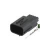 automotive electrical connectors 1 Set 10 Pin Wa*-ter*-proof Auto Pl*-ug Socket Radar Sen*-sor Distance Connector 90980-12380 12380 6189-1134 6188-0696 DJ7105Y-0.6-21 DJ7105Y-0.6-11(Follow me cheaper, view 1