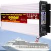 1000W/1600W/2200W/3000W/3500W/4000W/5000W/5500W/6000W/8000W/12000W Pure Sine Wave Power Inverter 12V/24V/48V/60V/72V dc to ac 110V/230V with 2 Socket, LCD Display, for RV,8000W-60Vto220V view 1