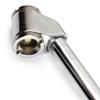 Pteanecay 10-150PSI Car Tire Air Pressure Gauge Tire Pressure Measuring Pen for Vehicles Tester Dual Service Gauge Tool Car Replacement Parts Accessories, silver, 500707381 view 4