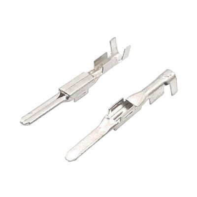 DLAHPJPT automotive electrical connectors 50 Pcs 2.2 Mm Male Female Car Crimp Terminal for 7116-4020 DJ611-2.2A DJ621-2.2A(Follow me cheaper,50 Pcs)