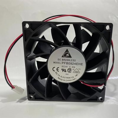 AJSWISH PFB0924EHE DC24V 0.42A 929238mm Inverter Cooling Fan for PFB0924EHE Fan