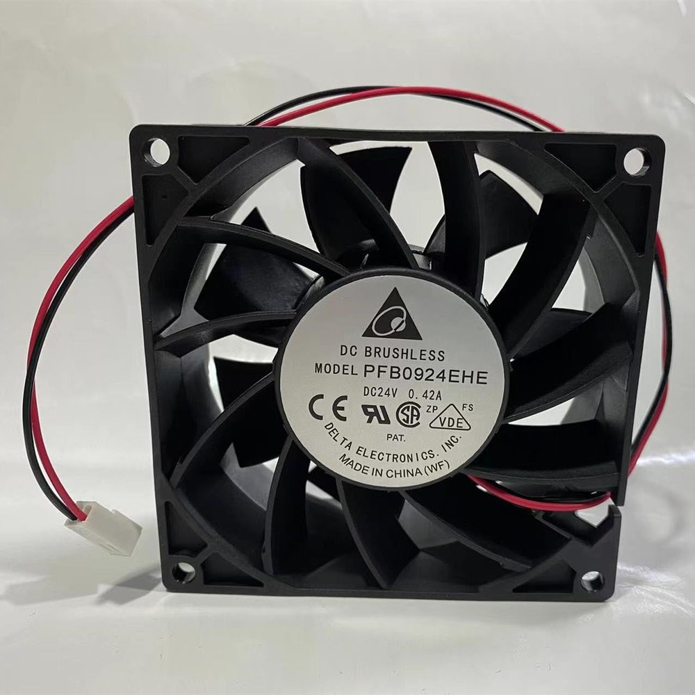 AJSWISH PFB0924EHE DC24V 0.42A 929238mm Inverter Cooling Fan for PFB0924EHE Fan