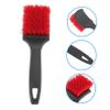 HEALLILY 3pcs Car Wash Brush Short Handle Tire Brush for Cleaning Wheels Ergonomic Design for Effortless Use for Car Detailing and Maintenance view 4