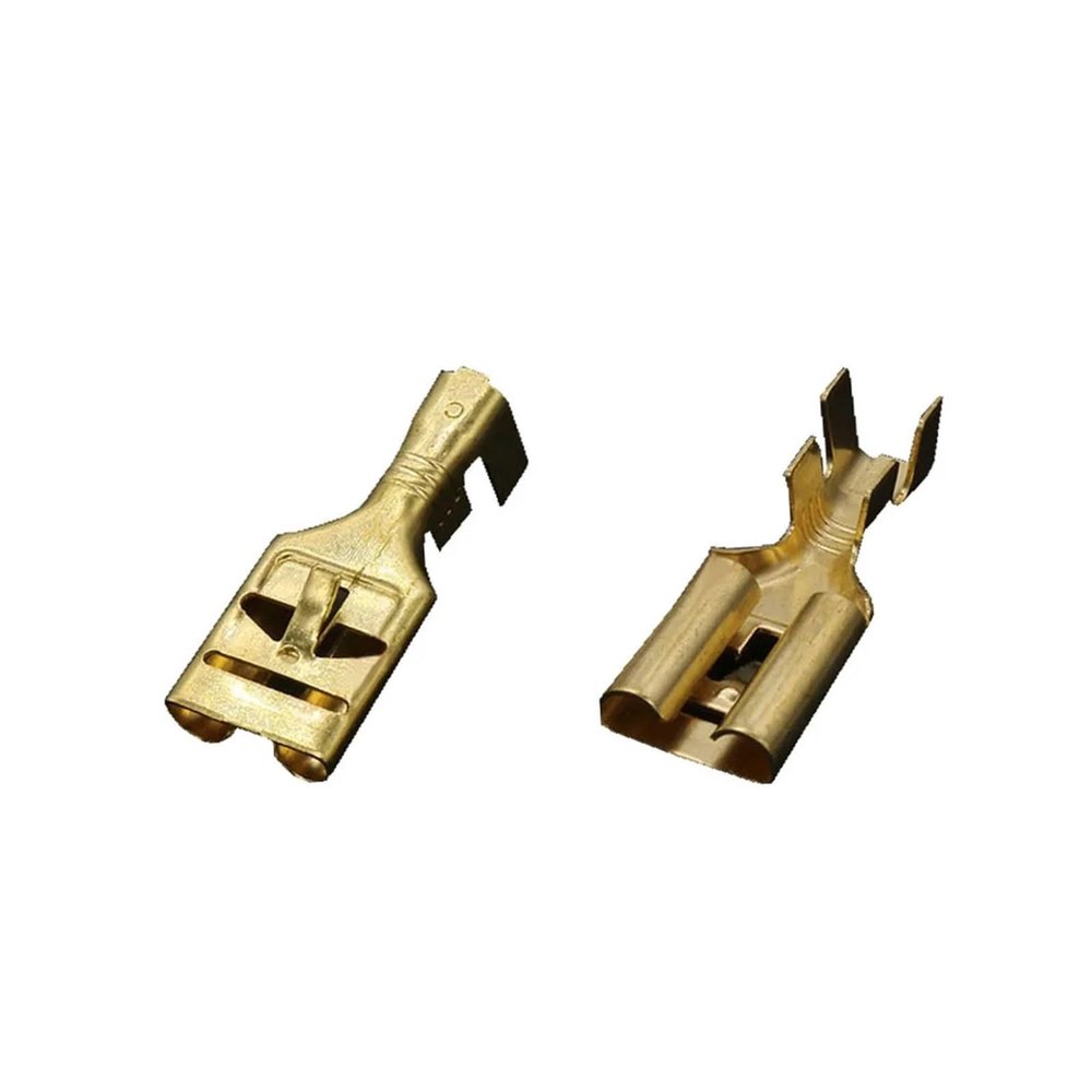 DLAHPJPT automotive electrical connectors 50 PCS DJ621-E9.5x1.2C / 9.5 Terminal Block 70A High Current Automotive Relay Terminals 9.5 Series