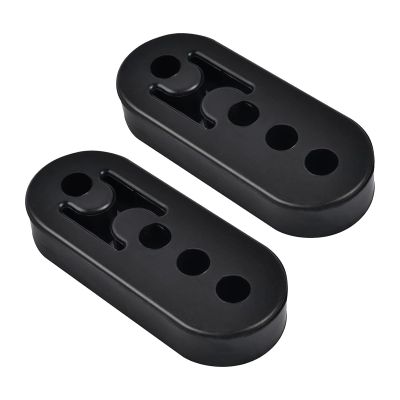 Exhaust Rubber Hanger, rubber muffler hangers. Rubber Insulator Bushing Mount, rubber exhaust mounts with 4 Holes 0.47 Inch, Universal Fit