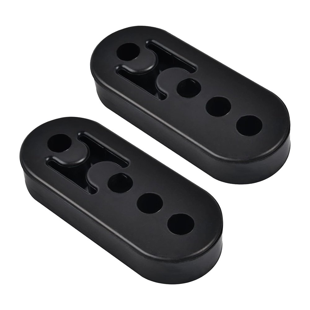 Exhaust Rubber Hanger, rubber muffler hangers. Rubber Insulator Bushing Mount, rubber exhaust mounts with 4 Holes 0.47 Inch, Universal Fit