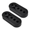Exhaust Rubber Hanger, rubber muffler hangers. Rubber Insulator Bushing Mount, rubber exhaust mounts with 4 Holes 0.47 Inch, Universal Fit view 1