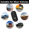Exhaust Rubber Hanger, rubber muffler hangers. Rubber Insulator Bushing Mount, rubber exhaust mounts with 4 Holes 0.47 Inch, Universal Fit view 4