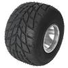 1 Pack 11x7.10-5 Go Kart Tires with 5 Inch Aluminum Rims, 3-Lug 48mm PCD Wheel Assemblies for Drift Trike Racing Kart and Buggy view 1