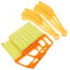 Luxshiny 4pcs Window Blind Cleaner Brush Reusable Duster Tools for Air Conditioner Blinds Cleaning Lightweight Portable Design for Easy Storage Use for Awnings More view 1