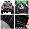 Spare Tire Cover for RV Trailer, American Flag Raccoon Tire Covers Universal Fit for Travel Trailer Camper Jeep RV SUV Truck Waterproof Wheel Cover (17 inch for Diameter 31 - 33) view 4