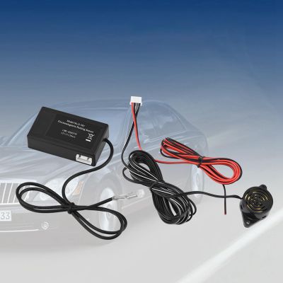 Electromagnetic Induction Reverse Parking Sensor System for Cars Trucks RV Vehicles with Concealed Installation Hidden Design Safety Alarm