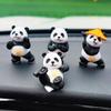 ZOSTLAND Car Dashboard Decorations,Blue Car Ornaments For Dashboard,Funny Car Ornaments,Cute Car Decorations For Suv Car,Living Room, Bedroom, Desk (Kongfu Panda 4pcs) view 1