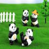 ZOSTLAND Car Dashboard Decorations,Blue Car Ornaments For Dashboard,Funny Car Ornaments,Cute Car Decorations For Suv Car,Living Room, Bedroom, Desk (Kongfu Panda 4pcs) view 4