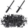 140Pcs Nylon Pop Rivets, Fender Liner Bumper Cover Wheel Arch Trim Cover Nylon Expanding Rivets for BMW 51777171004 X1 X3 X4 X5 X6 Series, Auto Body Retainer Replacement Plastic Rivet Clip view 1