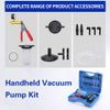 Gnhydxfe Brake Bleeder Kit with Hand Held Vacuum Pump and Adapters, with Vacuum Brake Bleeder Pump Pressure Gauge for Automotive Car Motorbike(Black) view 2