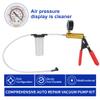 Gnhydxfe Brake Bleeder Kit with Hand Held Vacuum Pump and Adapters, with Vacuum Brake Bleeder Pump Pressure Gauge for Automotive Car Motorbike(Black) view 3