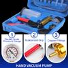Gnhydxfe Brake Bleeder Kit with Hand Held Vacuum Pump and Adapters, with Vacuum Brake Bleeder Pump Pressure Gauge for Automotive Car Motorbike(Black) view 4