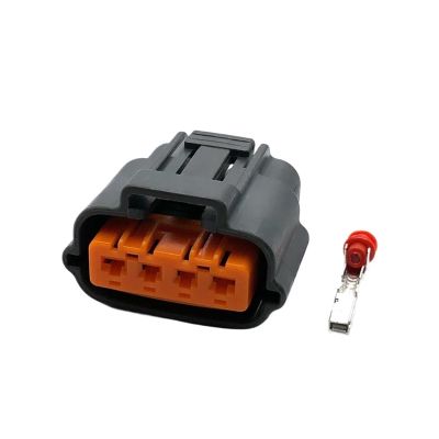 KOOFUR 1/5/10 Set 4 Pin Auto Waterprof Connector Throttle Position Sen/SOR Socket 6195-0030 DJ70420Y-2.2-11/21(1 Set)