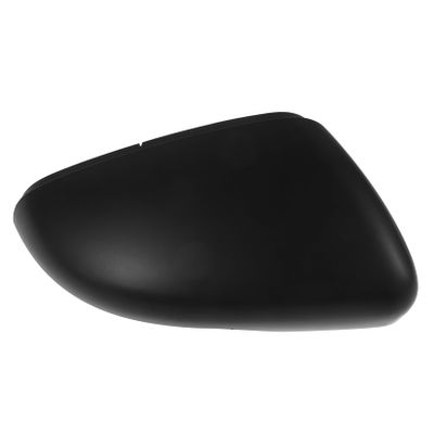 CHILDWEET Car Rearview Mirror Cover for Golf Stylish Left Side Replacement Frame Durable High Hardness Material Easy Installation Elegant Black Finish