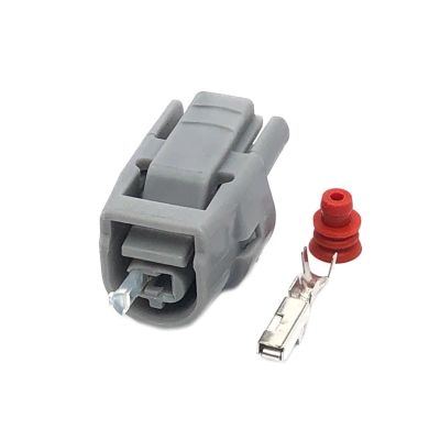 KOOFUR 1/5/10 Set 1 Pin Automotive Temperature Sen/SOR Connector Wire Female Socket 2JZ 6189-0445 90980-1142 DJ7014Y-2.2-21(1 Set)