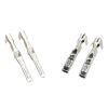 DLAHPJPT automotive electrical connectors 50 Pcs ABS Sen/*sor Fog Lamp Automotive Connector Splice Terminal Crimp Pins PB625-02027 PB621-02020 DJ616-2.2A DJ625-2.2A B(Male,50 pcs) view 3