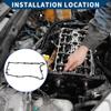 Hihaha No.LR010882 Valve Cover Gasket with Spark Plug Seals for Land Rover Defender 110 2022-2023 / Cylinder Head Valve Seal Gasket/Durable Rubber Rocker Cover Gasket / 1 Set view 2