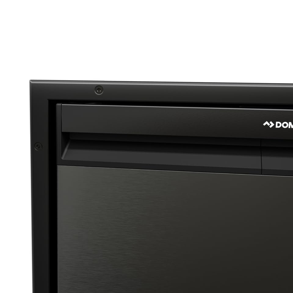 Dometic UFM 115SB, Universal Flush-Mount Frame for NRX 115, Black