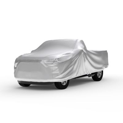 Car Covers Weatherproof Light Truck Cover Compatible with Toyota 2024-2024 Tacoma Double Cab, 5 Foot Bed Outdoor Multilayered Durable for Sun High Moisture Climates