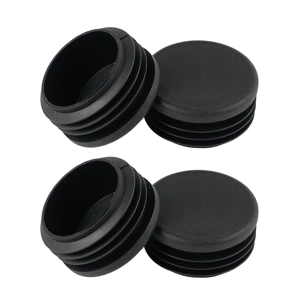 NICECNC 4 Pack Pipe Tubing End Cap 1-3/4" Tube Black