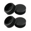 NICECNC 4 Pack Pipe Tubing End Cap 1-3/4" Tube Black view 1