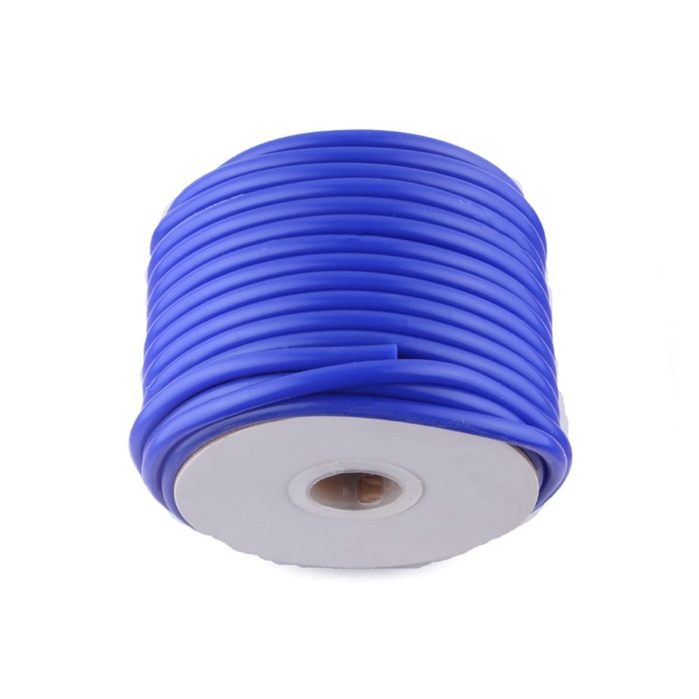 ARETV Silicone Tube/Hose Silicone Tubing Intercooler Pipe ID 3mm 4mm 5mm 6mm 8mm 10mm 12mm(ID 4mm Blue)