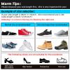 Amengsen Rain Overshoes Waterproof Shoes Boots Covers Footies Mudsavers Feet Gaiters Men Women for Rain Snow Mud Sand Dust (Black, 4XL) view 3