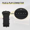 Vurkcy Door Lock Switch Front Left Driver Side, Compatible with Chevrolet Silverado GMC Sierra 1500 2500HD 3500HD 2007-2014, Replacement OEM 901-119 15804093 view 4