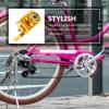 Happyyami Bike Chain Tensioner Adjuster Chain Adjuster for Easy to Install Portable Design Inner Gasket Nut for Enhanced Tightening view 2