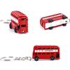 apvok Keychain - 3D Double-Decker Key Chains,British Landmark Die-cast Keyrings,Decor Accessories for Bag Handbag Wallet (Red London Bus) view 3