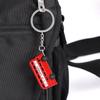 apvok Keychain - 3D Double-Decker Key Chains,British Landmark Die-cast Keyrings,Decor Accessories for Bag Handbag Wallet (Red London Bus) view 4