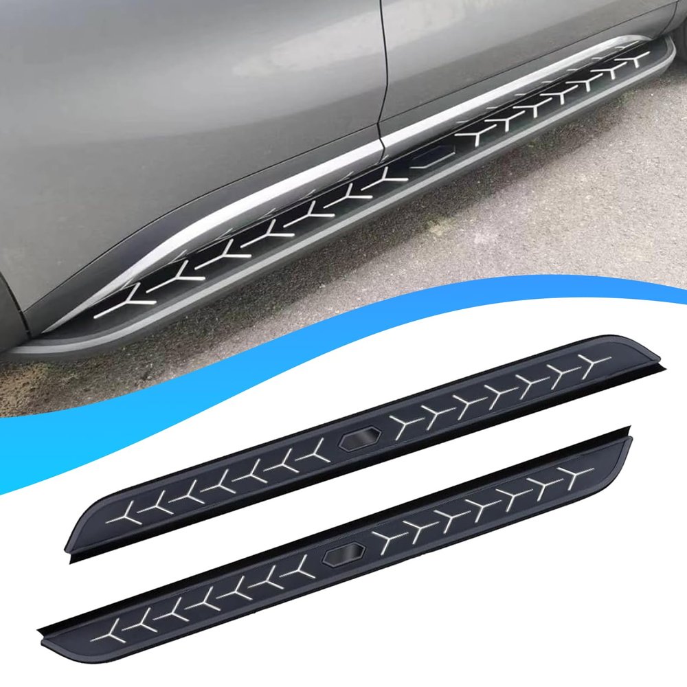 2Pcs Running Boards fit for Mitsubishi Xpander 2017-2024 Side Steps (with Brackets)