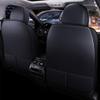 Full Coverage 5 Car Seat Covers for Acura RDX 2023, Non-Slip Front and Rear Split Bench Seat Cushion Waterproof Seat Cover Accessories (Black and Blue, Full Set) view 2