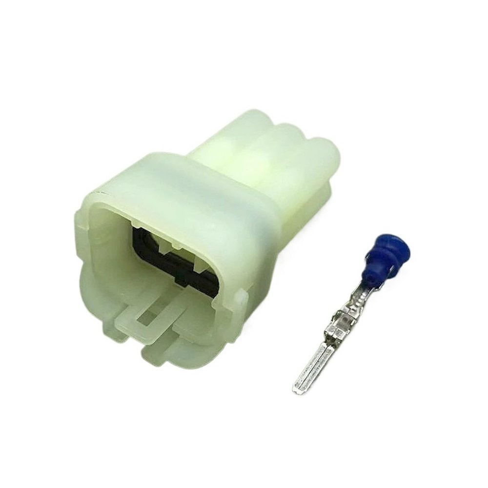 TTRNJY 1/5/10 Set 6 Pin HM090 Motorcycle Wire Connector Housing Electrical P1ug Male Socket 6187-6801 DJ7065FA-2.2-11(10 Sets)