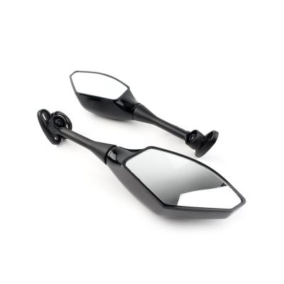 TYJPBUSA Motorcycle Rear View Mirrors for CBR600RR 2003-2017 CBR1000RR for GSXR 600 750 2004-2007 for CBR 250R 300R 500R Universal Motorcycle Rearview Side Mirror Rearview Mirrors