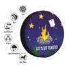 YIWUOUFA Spare Tire Cover Let's Get Toasted Weatherproof Dustproof Wheel Covers Universal Fits for Trailer RV SUV Camp Travel 14"" 15"" 16"" 17"" Inch TCA547 view 4