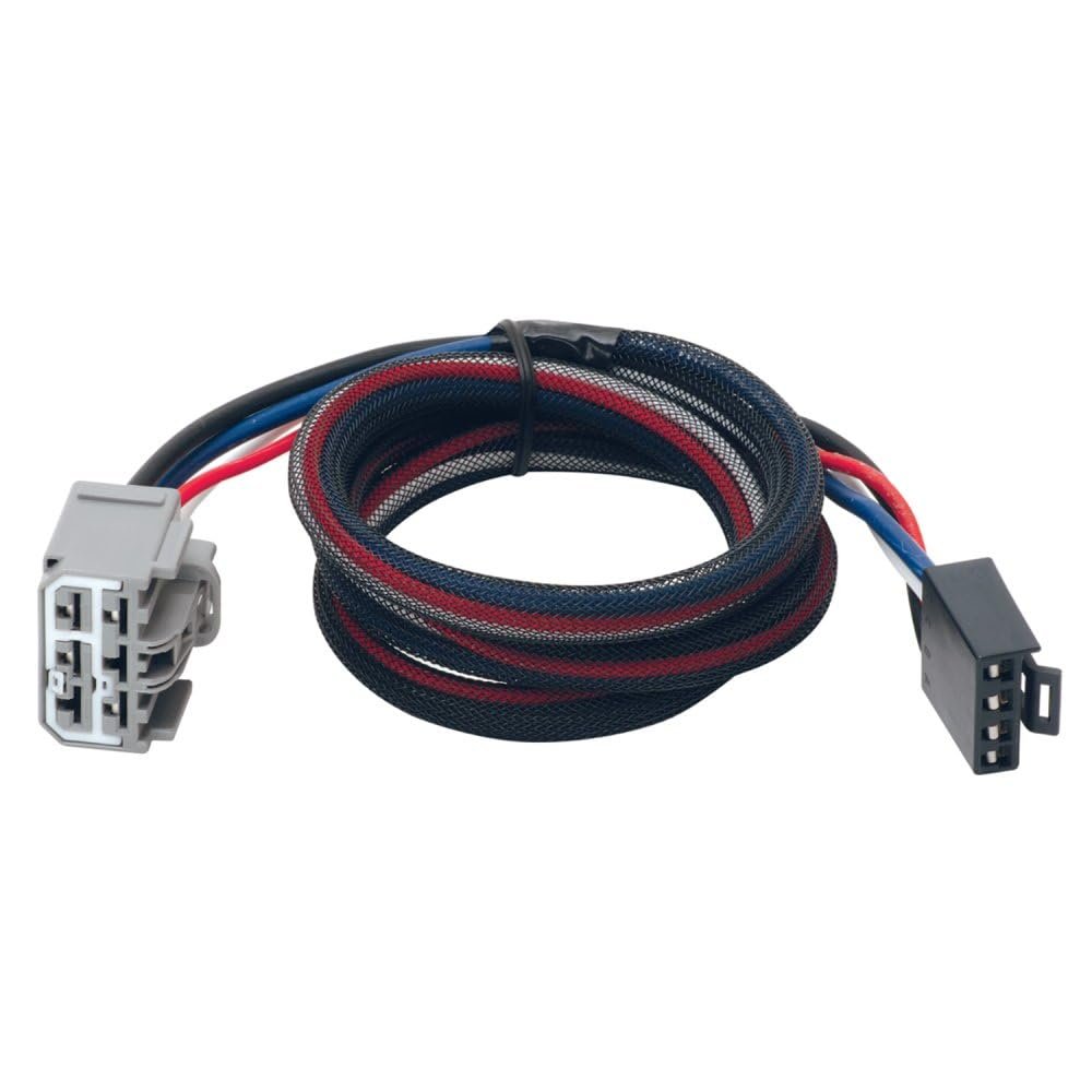 Tekonsha 302600 Trailer Brake Controller Custom Harness, Vehicle & Brake Control Ends, Compatible with Buick Enclave Chevrolet Traverse GMC Acadia Saturn Outlook