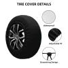YIWUOUFA Spare Tire Cover I Hate Pulling Out Weatherproof Dustproof Wheel Covers Universal Fits for Trailer RV SUV Camp Travel 14"" 15"" 16"" 17"" Inch TCA391 view 3