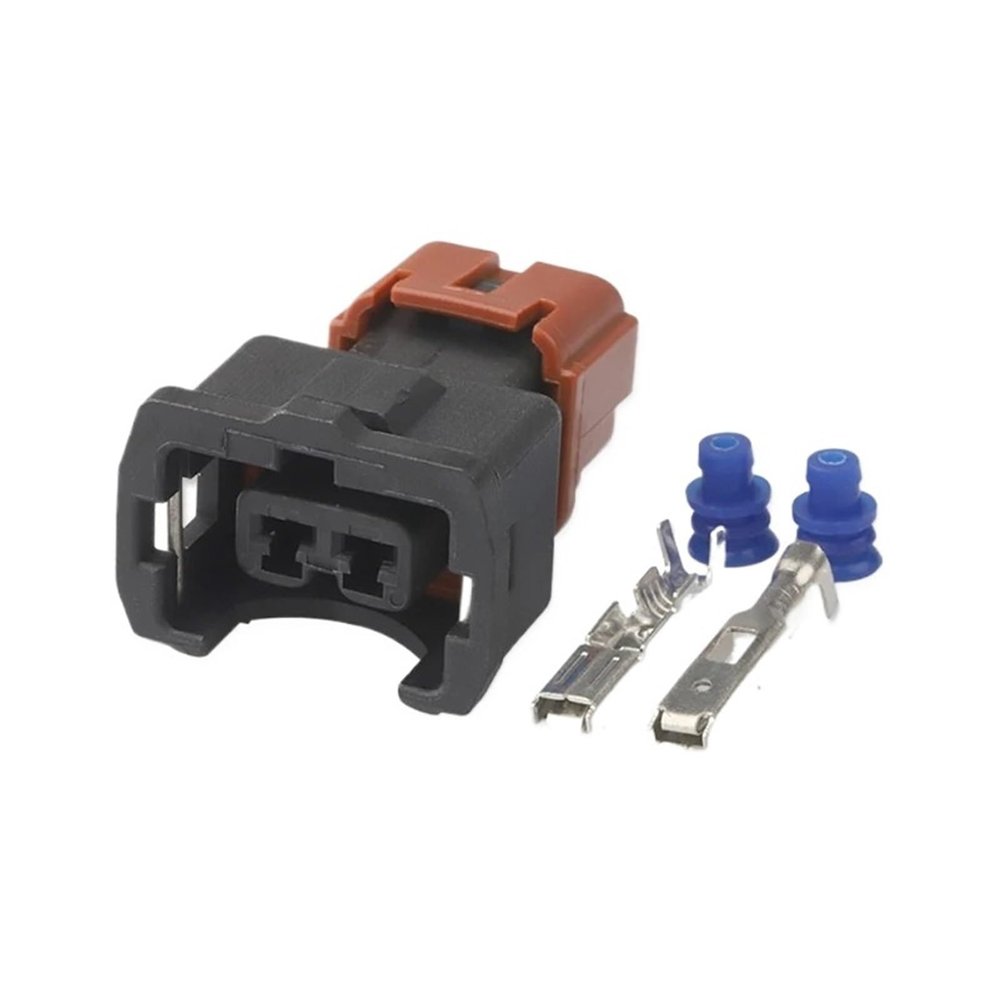 TTRNJY 1/5/10 Set 2 Pin AMP KUM Sealed Waterprof Automotive Wire Connector Knock Sen/SOR 3.5MM Female P1ug PB185-02326 DJ7023YB-3.5-21(20 Sets)